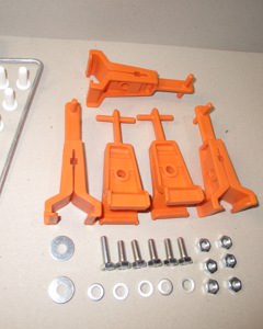 Zubehör Beutel für Rollabweiser orange
